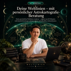 Deine Weltlinien – mit persönlicher Astrokartografie-Beratung